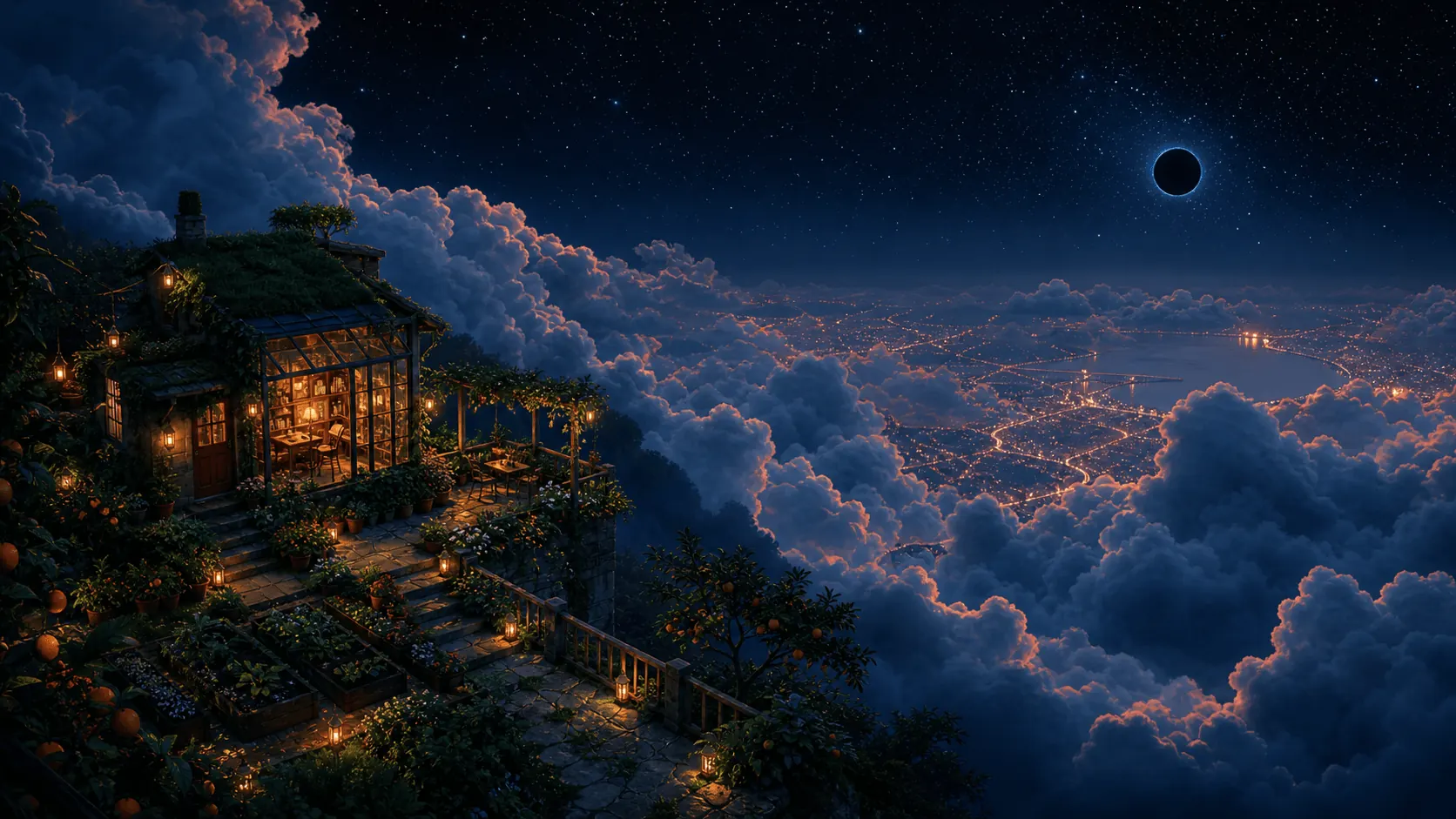 Cloud garden artwork for Sell In Public